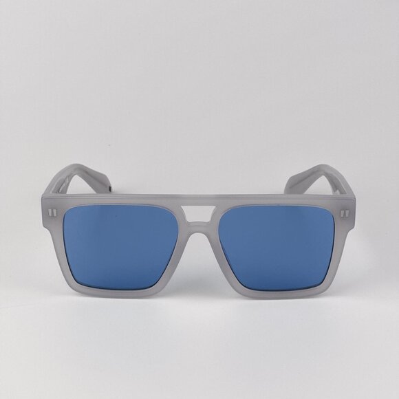 Off-White SPRINGFIELD Sunglasses – Grey Square Frame Blue | Model OERI133 0945 - Picture 3 of 9